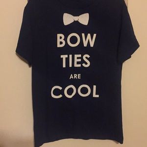 Bow ties are cool tee